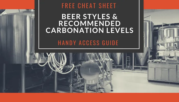Carbonation Levels for Beer Styles