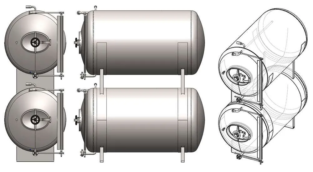 Unitanks Pros and Cons - Spunding - Horizontal Lager Tanks