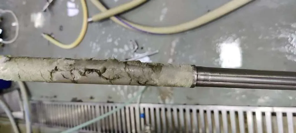Brewery Heat Exchanger Maintenance - Dirty Carbonation Stone