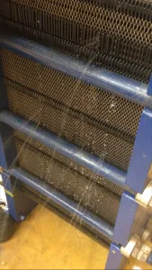 Brewery Heat Exchanger Maintenance - Leaking Brewery Heat Exchanger