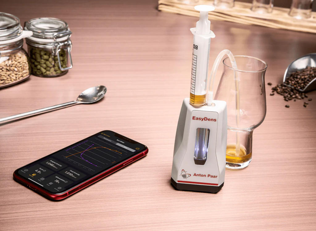 Anton Paar EasyDens for Reading Beer Gravity