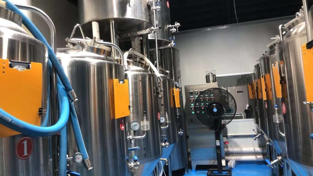 Daybreak Brewing China - The Brewery Cellar Room